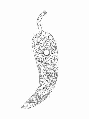 Раскраски Перец Aнтистресс