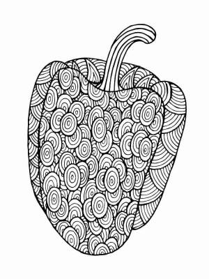 Раскраски Перец Aнтистресс