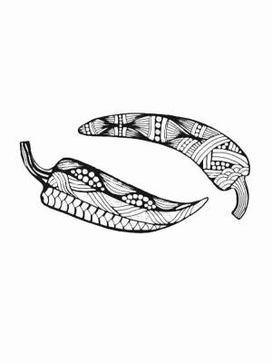 Раскраски Перец Aнтистресс