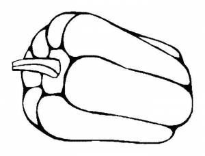 Раскраски Раскраска Перец