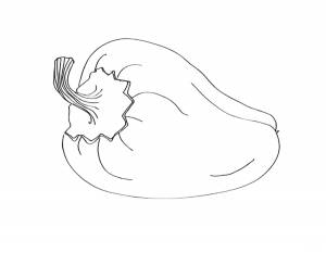 Раскраска Перец