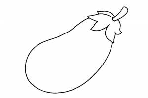 Раскраска Баклажан