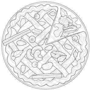 Пирог с орехами и корицей