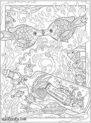 Картинки Подводный мир антистресс