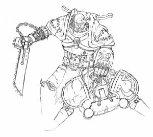 Раскраска миниатюр