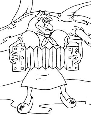 Раскраски Баба-Яга для девочек, развивающие творческий потенциал