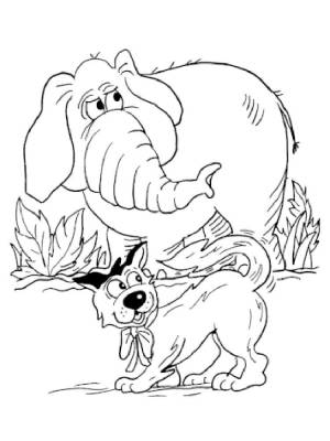 Раскраска Басни Крылова 8