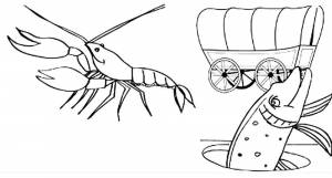 Раскраски Басни Крылова