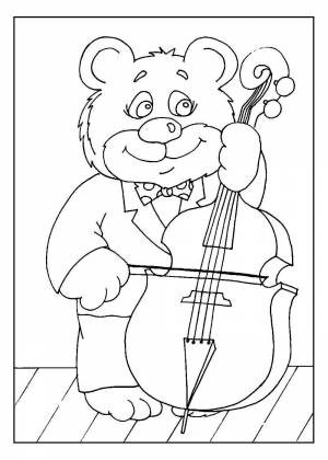 Квартет крылов раскраска