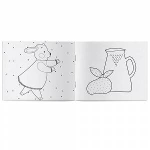 Раскраска «Волк и семеро козлят» для самых маленьких