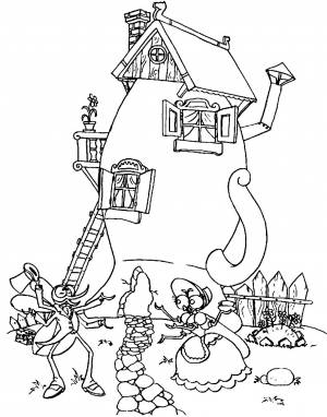 Идеи для срисовки муха цокотуха легкие