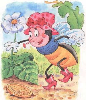 Муха-Цокотуха читать с картинками К