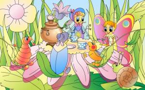 Иллюстрация к сказке Чуковского Муха