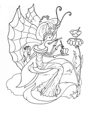 Раскраски Муха-Цокотуха