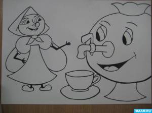 Фотоотчет о коллективной работе в младшей группе по произведению Корнея Чуковского «Муха-Цокотуха»