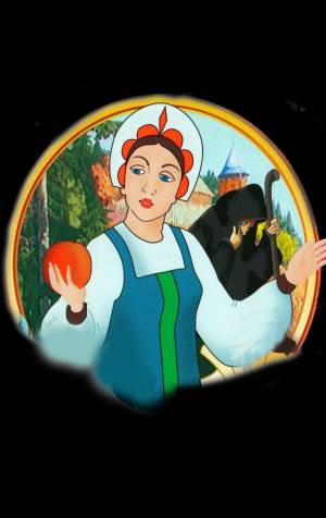 Раскраска Сказка о мертвой царевне и семи богатырях