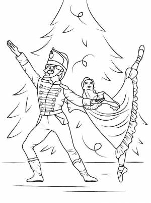 Раскраски Щелкунчик