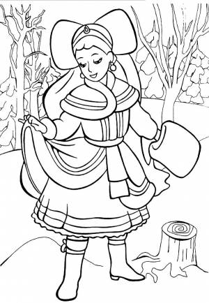 Раскраска 12 Месяцев