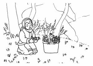 Трафарет двенадцать месяцев