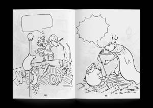 Необычная РАСКРАСКА Приключения Веснушки и Кипятоши