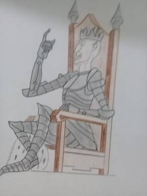 Кощей бессмертный раскраска