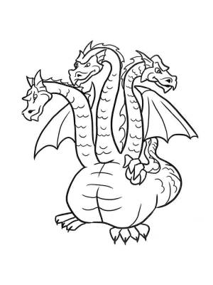 Раскраски Змей Горыныч