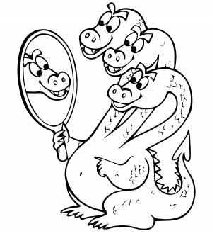 Змей Горыныч из сказки