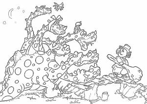 Раскраска Змей Горыныч