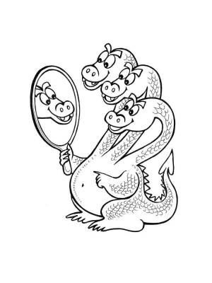 Раскраски Змей Горыныч