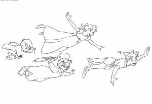 Картинки по запросу питер пэн и венди