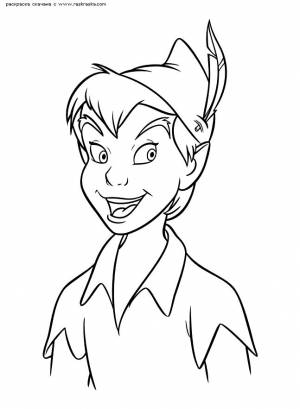Peter Pan free coloring pages Раскраски Дисней