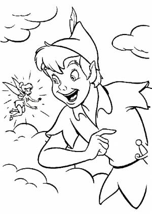 ПИТЕР ПЭН  РАСКРАСКИ