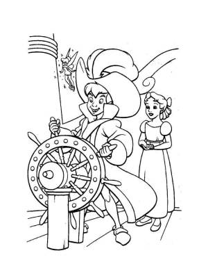 Раскраски Питер Пэн