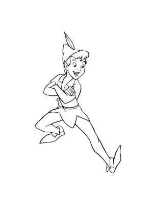 Раскраски Питер Пэн