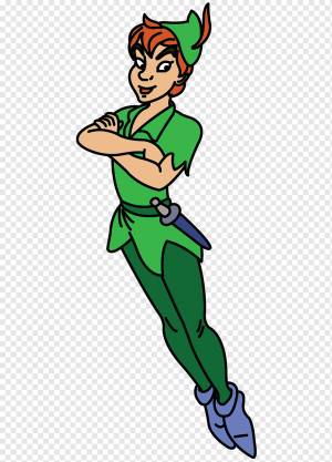 Питер Пэн в Кенсингтон-Гарденс Тинкер Белл Мультфильм Рисование, Питер Пэн, рука, взрослый, тинкер Белл png