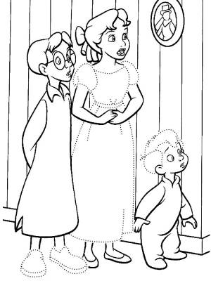 Раскраски Питер Пен