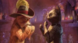 Кот в Сапогах против Кисы Мягколапки