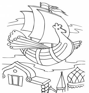 Мультфильм Летучий корабль