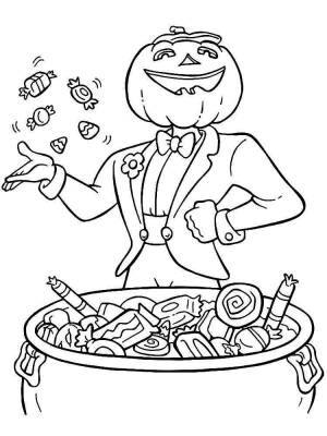 Раскраски Хэллоуин