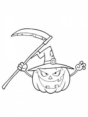 Раскраски Хэллоуин   в формате