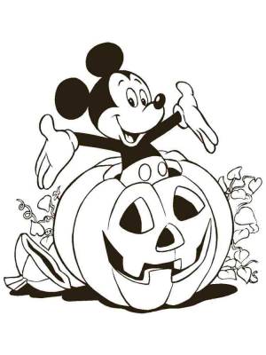 Раскраски Хэллоуин