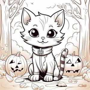 Иллюстрация раскраски для детей