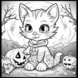 Иллюстрация раскраски для детей