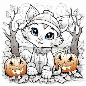 Иллюстрация раскраски для детей