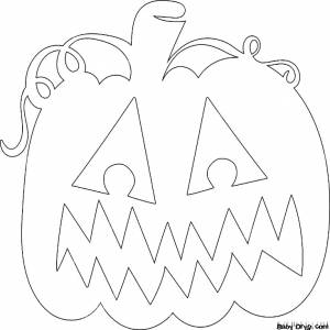 Раскраска Сова в чародейской шляпе