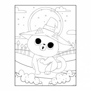 Раскраски хэллоуин для детей