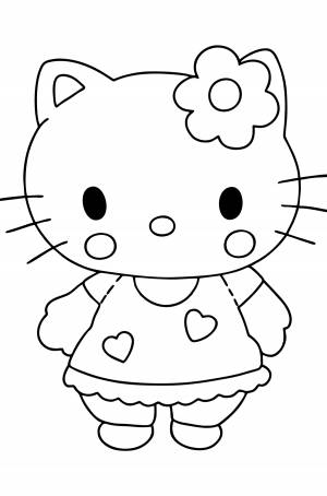 Раскраски Хелло Китти