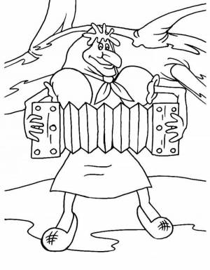 Раскраски Летучий корабль