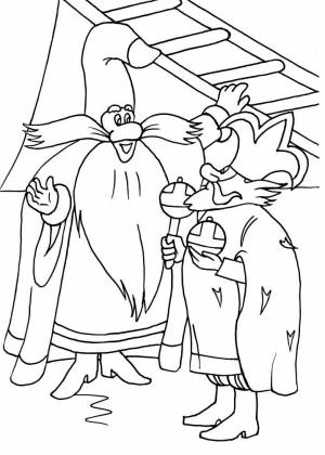 Раскраска Летучий корабль 7