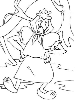 Раскраска Летучий корабль 10